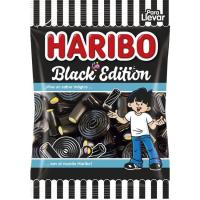 Regalíz negro Black Edition HARIBO, bolsa 150 g