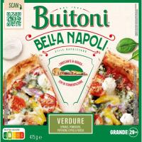 Pizza de vegetales BUITONI BELLA NAPOLI, caja 475 g