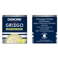 Yogur griego de lima/limón DANONE, pack 4x115 g