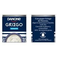 Yogur griego natural DANONE, pack 4x115 g