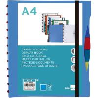 Carpeta A4, 40 fundas extraibles, separadores, ¿Cuál te llegará? 902652 LIDERPAPEL