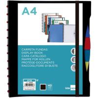 Carpeta A4, 40 fundas extraibles, separadores, ¿Cuál te llegará? 902652 LIDERPAPEL