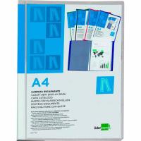 Carpeta A4 40 fundas, plástico transparente 5 colores ¿Cuál te llegará? LIDERPAPEL