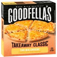 Pizza take away quesos GOODFELLAS, caja 555 g