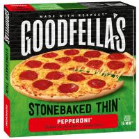 Pizza pepperoni masa fina GOODFELLAS, caja 332 g