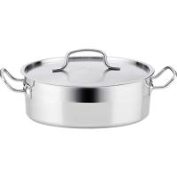 Tartera Azzero, tapa, acero inoxidable, apta para todo tipo de cocinas QD, Ø24 cm