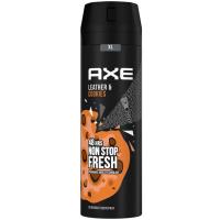 Desodorante leather&cookies AXE, spray 200 ml