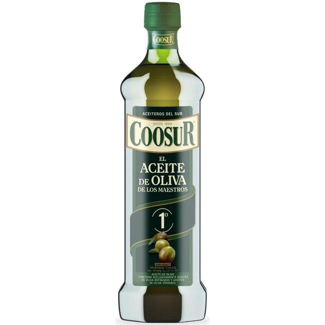 Aceite de oliva intenso COOSUR, botella 1 litro en Eroski