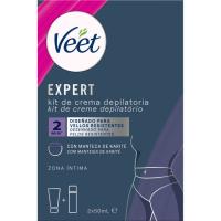 Kit de depilación intima VEET EXPERT, pack 200 ml