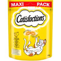 Snack sabor queso para gato CATISFACTIONS, bolsa 180 g