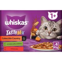 Salsa country collection para gato WHISKAS, pack 4x85 g