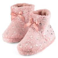 Zapatillas de casa cerradas tipo bota BootGlitter con Estrellas