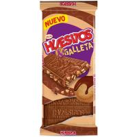 Chocolate galleta huesitos VALOR, tableta 125 g