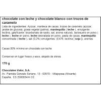 Chocolate duo sal caramelo VALOR, tableta 170 g