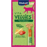 Snack líquido veggies de queso para gato VITAKRAFT, pack 6x15 g