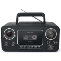Radio CD grabador con cassette negra M182RDC MUSE