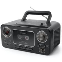 Radio CD grabador con cassette negra M182RDC MUSE