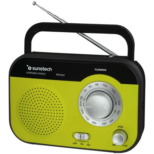 Radio sobremesa verde RPS560GN SUNSTECH