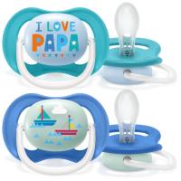 Chupete niño air collection happy 6-18 meses AVENT, pack 2 uds