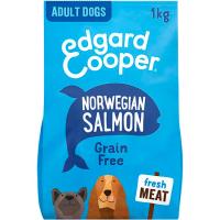 Alimento para perro salmón/remolacha EDGARD&COOPER, saco 1 kg