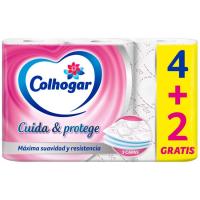 Papel Higiénico Procter COLHOGAR, paquete 6 ud