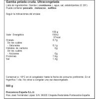 PESCANOVA ESENCIALES ganba zurituak, poltsa 500 g