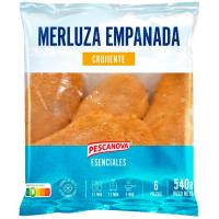 Filete de merluza empanado PESCANOVA ESENCIALES, bolsa 540 g