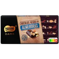 Chocolate negro almendra entera NESTLE, tableta 150 g