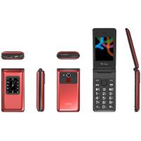 Teléfono móvil libre rojo, Dual Sim, X-28RD QUBO