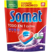 SOMAT TN1 ontzi garbigailurako detergentea, botila 26 dosi