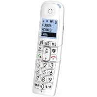 Teléfono inalámbrico blanco teclas grandes, XL785 ALCATEL
