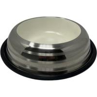 Comedero blanco 0,9 litros BIOZOO, 1 ud