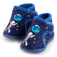 Zapatillas de casa infantiles tipo bota Spaceman, con velcro VISTO BUENO