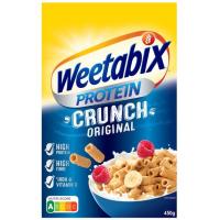 Cereales crujientes tubitos de trigo WEETABIX, caja 450 g