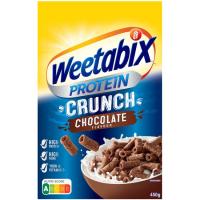 Cereales tubitos trigo chocolate  WEETABIX, caja 450 g