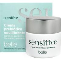 Crema piel sensible prebiótica sensitive BELLE, tarro 50 ml