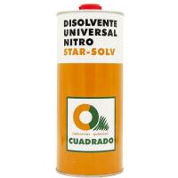 Disolvente universal nitro Star CUADRADO, lata 1 litro