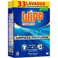 Detergente en polvo WIPP, maleta 33 dosis