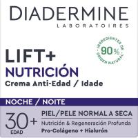 DIADERMINE LIFT + NUTRICION adinaren kontrako gaueko krema, potoa 50 ml