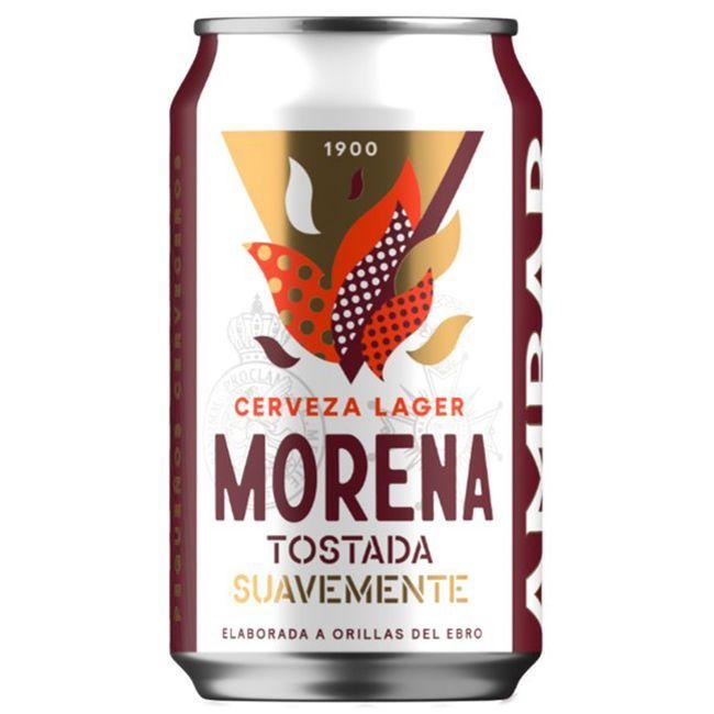 precios Cerveza Morena Ambar, Lata 33 Cl en Eroski