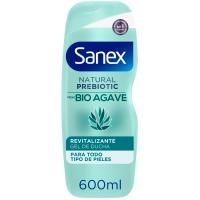 Gel de ducha bio agave revitalizante SANEX, bote 600 ml