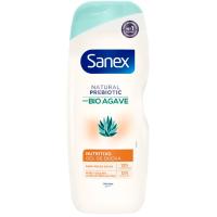 Gel de ducha bio agave nutritivo SANEX, bote 600 ml