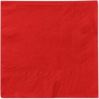 Servilleta de papel roja, 33x33 cm OH YEAH!, pack 30 uds