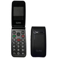 Teléfono móvil libre negro, Neo NW-BKSOS QUBO