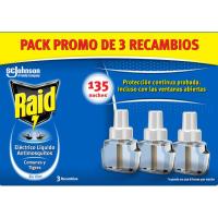 Insecticida eléctrico líquido RAID, recambio 1 ud