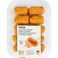 Croquetas de pollo EROSKI, bandeja 295 g