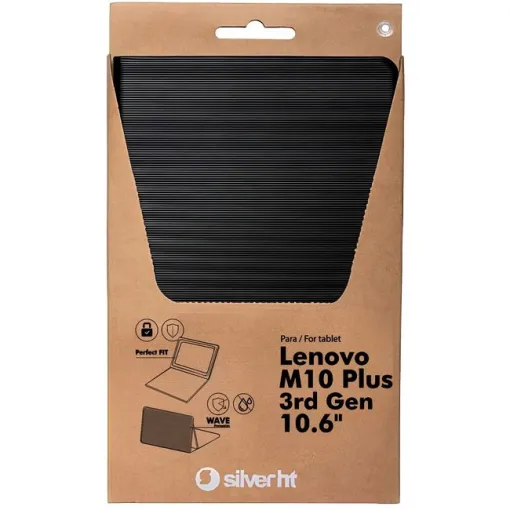 Funda azul para tablet Lenovo M10 Plus 3ª Gen Wave SILVER HT