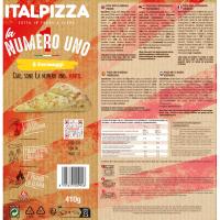 ITALPIZZA Nº1 Formaggi pizza, kutxa 410 g