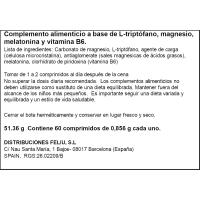 Triptófano c/ magnesio+vit B6 A. LAJUSTICIA, bote 60 comprimidos
