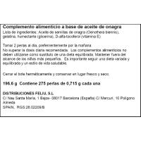 Aceite de onagra + vit E ANA M. LAJUSTICIA, bote 275 comprimidos